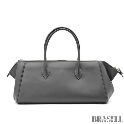 HERMES Paris Bombay 40 Handbag Gray Horizontal Women's Men's | eBay
