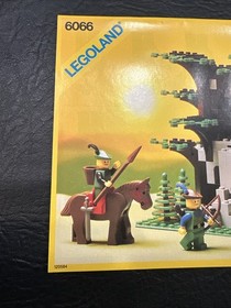 CRISPY Vintage LEGO 6066 Camouflaged Outpost Forestmen Original Instruction Book