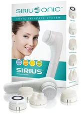 Sirius Beauty Sonic Skincare System Cleanse Exfoliate Hydrate Tone Brush Device