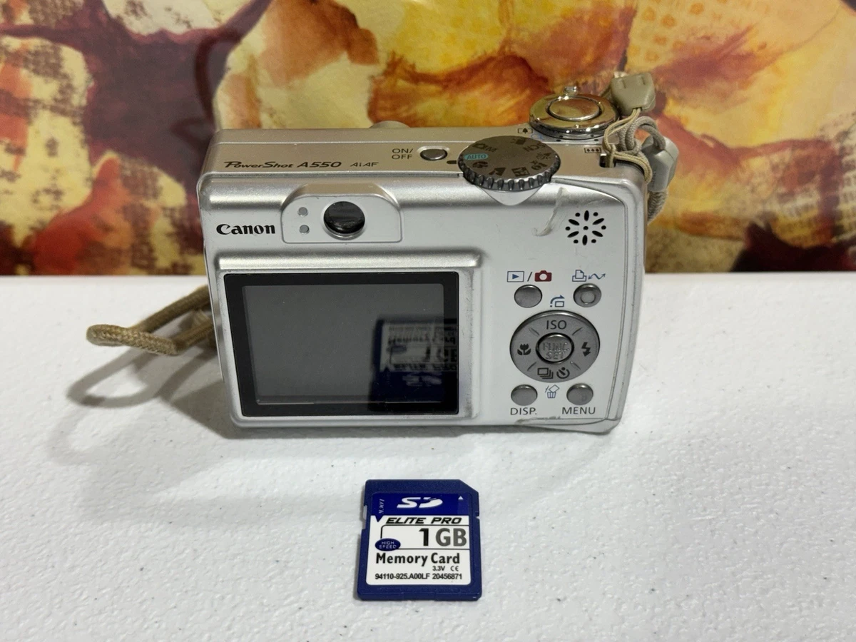 Canon PowerShot Canon Powershot A550 Digital Cameras for Sale