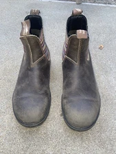 Blundstone AU 5 US 8 Womens Chelsea Multicolor Stripe Brown Boot