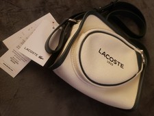 NWT Rare LACOSTE HeritageCanvas Bag  145 w/all tags - Just marked down 