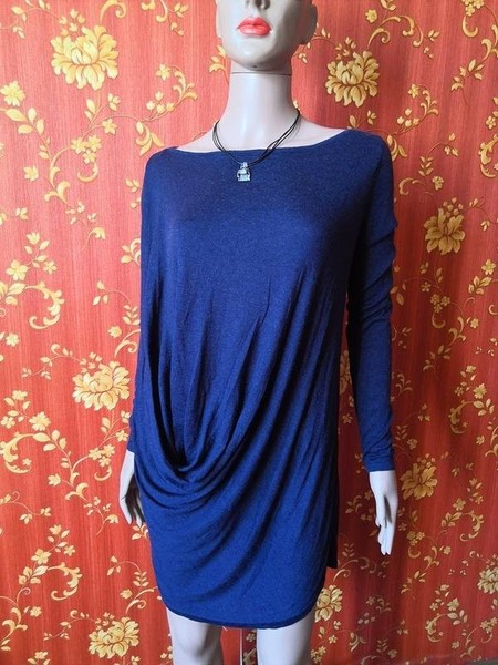 Women Dress Navy Cashmere 36 / S / 44