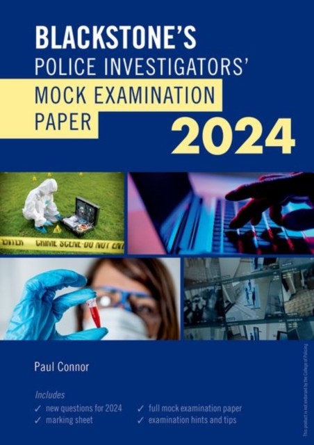 Oup Oxford Blackstone's Police Investigators Mock Exam 2024 - Image 2