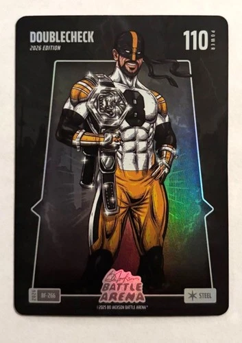 Doublecheck Aaron Rodgers 2026 Bo Jackson Battle Arena Griffey Battlefoil BF-266
