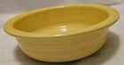 Vintage Fiesta Ware Yellow 8 1/2" Serving Vegetable Bowl Fiestaware