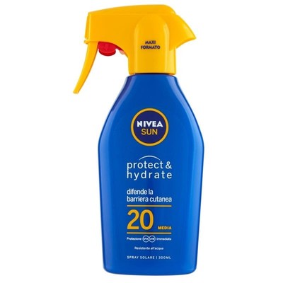 Nivea Protezione Solare 300 Ml. SPF20 Media Protect & Hydrate