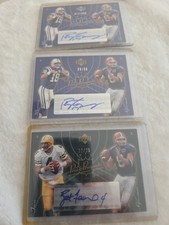 Peyton Manning 2003 Upper Deck Pros and Prospects 72/500 AUTO Rex Grossman