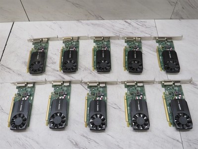 10x Nvidia Quadro K620 2GB Graphic DVI Display Port High Profile 00FC809
