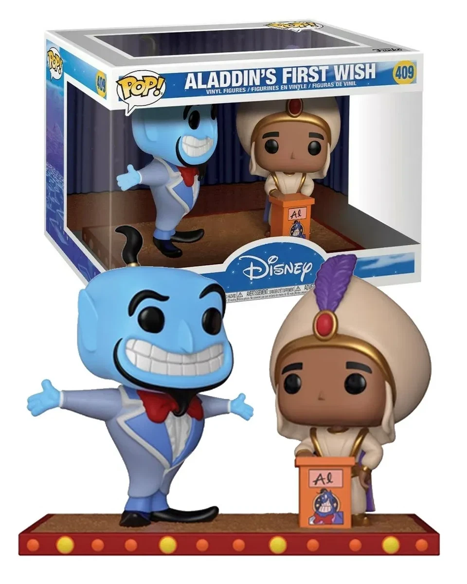 Pop Movie Moment Disney Aladdin & Genie Vinyl Figure (Other) 