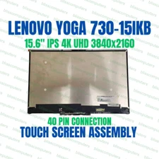 4K 15.6" UHD Touch LCD Screen Assembly Lenovo Yoga 730-15IKB 15IWL NV156QUM-N51