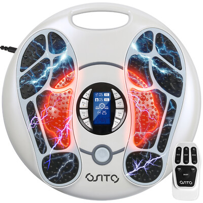 EMS Foot Massager Circulation Stimulator Booster for Neuropathy Feet Legs TENS