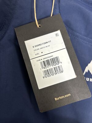 Burton Boy's Barnstorm Pant Navy Blue Medium #P2A | eBay