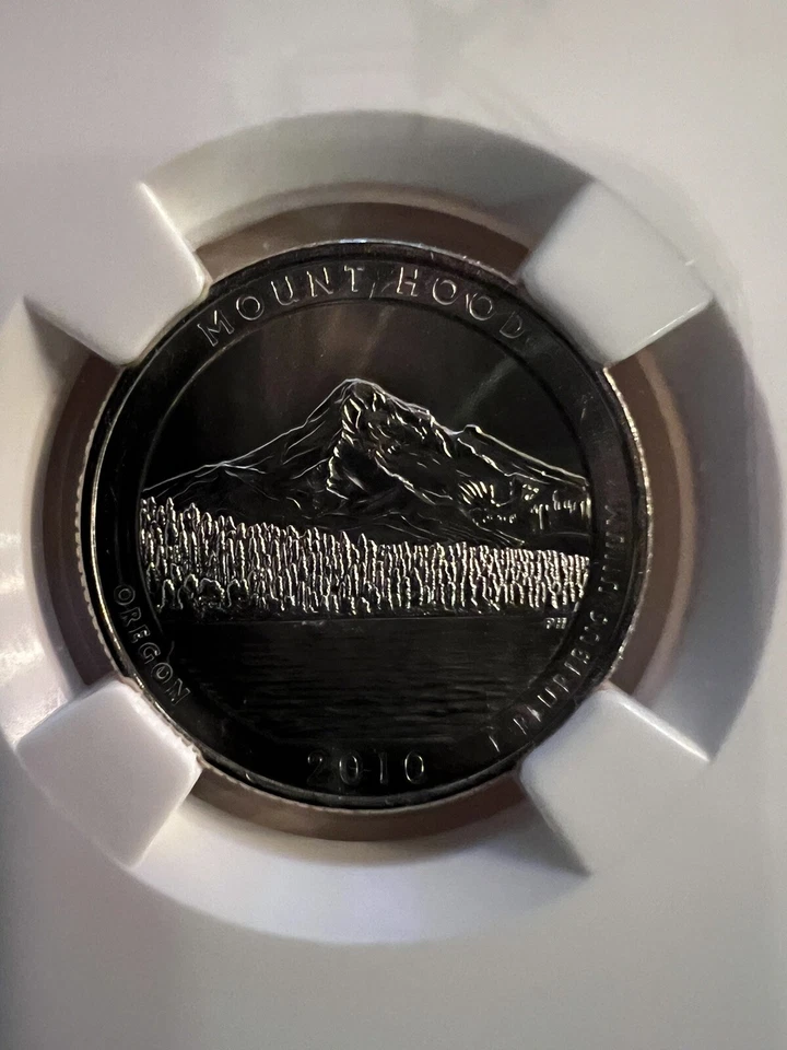 2010 P  SMS 25cents NGC-MS-68  MOUNT HOOD N.F.  - Image 3 of 4