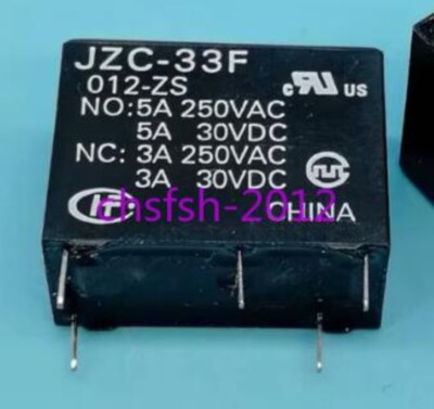 3 PCS NEW IN BOX HF JZC-33F-012-ZS power electrical direct current relay