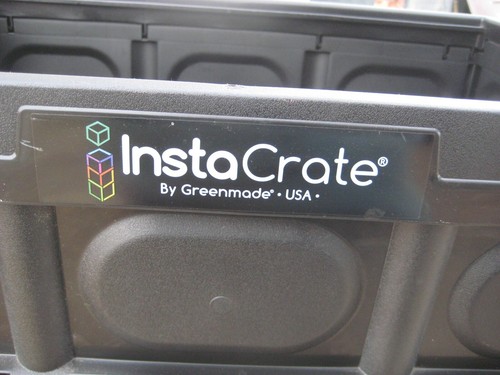 InstaCrate by Greenmade USA Collapsible Storage Container Black - 第 2/12 張圖片
