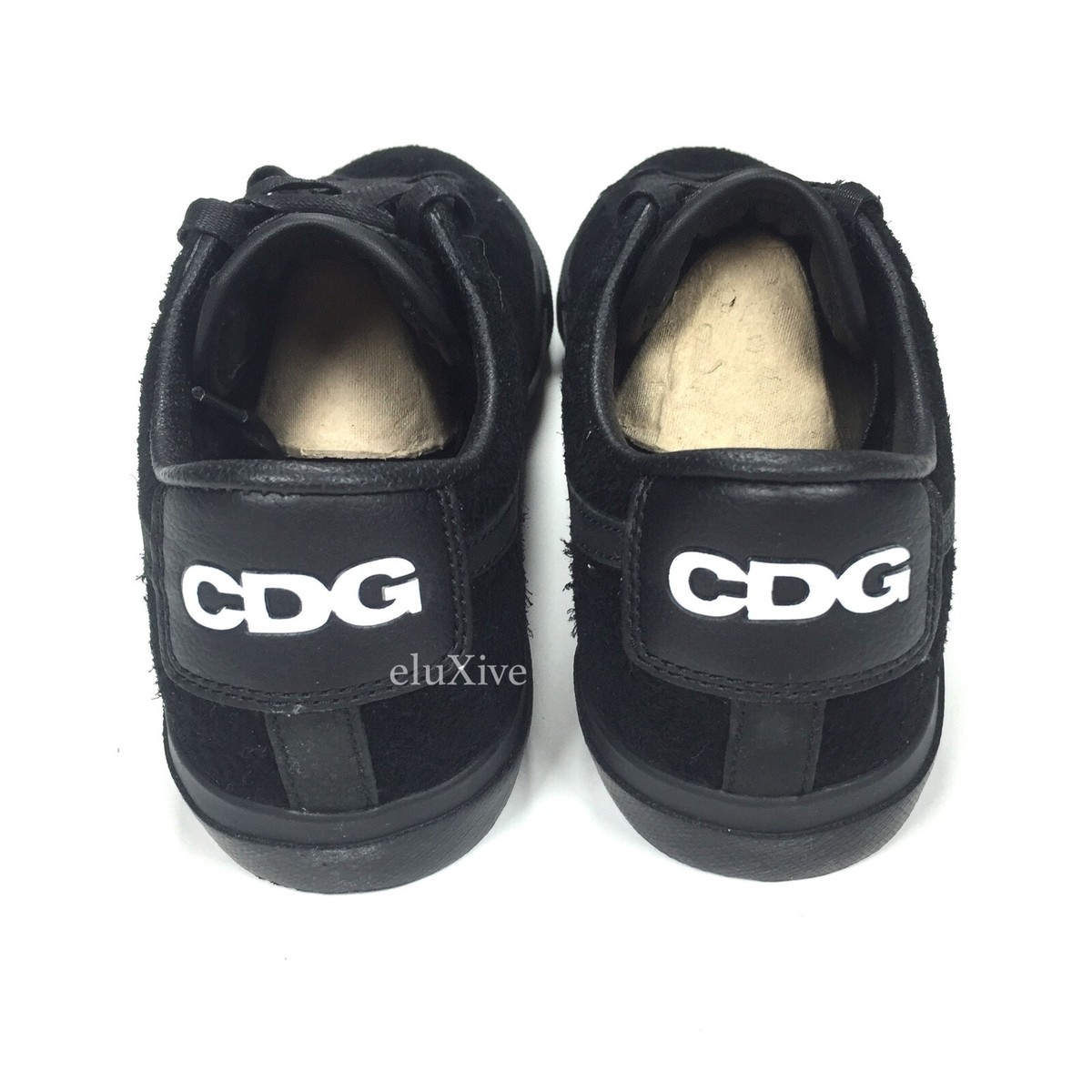 NWT Comme des Garcons Nike Blazer Low Prem CDG SP Black Suede 11.5 