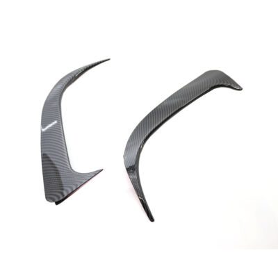 For Mercedes W117 CLA Class 14-18 Rear Bumper Spoiler Air Vent Carbon Fiber Look