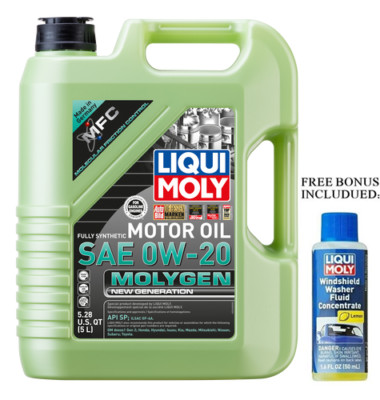    5L Liqui Moly 0W-20 Molygen New Generation MFC Synthetic Engine Oil LM20438  