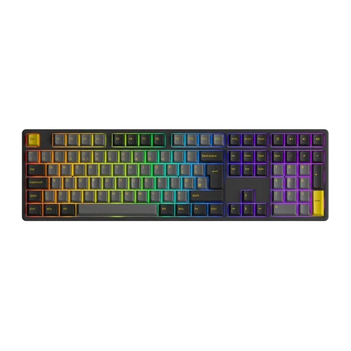 Akko Tastiera Wireless - Mechanical Keyboard Black & Gold 5108B Plus ISO