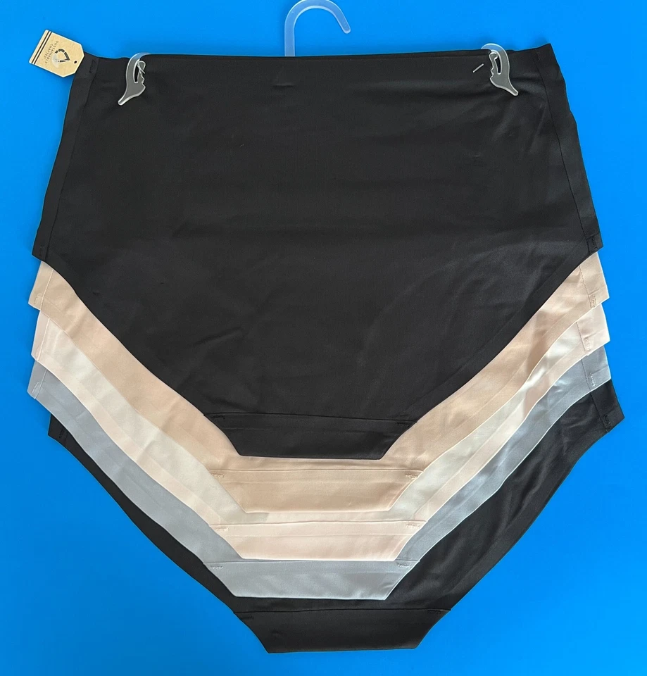 Pack de 5 calzoncillos completos Nautica talla L no show micro bragas recicladas negras nuevos con etiquetas Foto 3 de 4