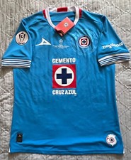PIRMA CRUZ AZUL MEN'S JERSEY 24/25 LOCAL PARCHE FINAL CONCACAF Y MACHT DETAIL