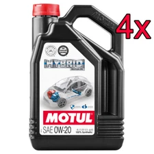 [Case of 4] Motul Hybrid Full Synthetic 0W-20 Engine Motor Oil 4L