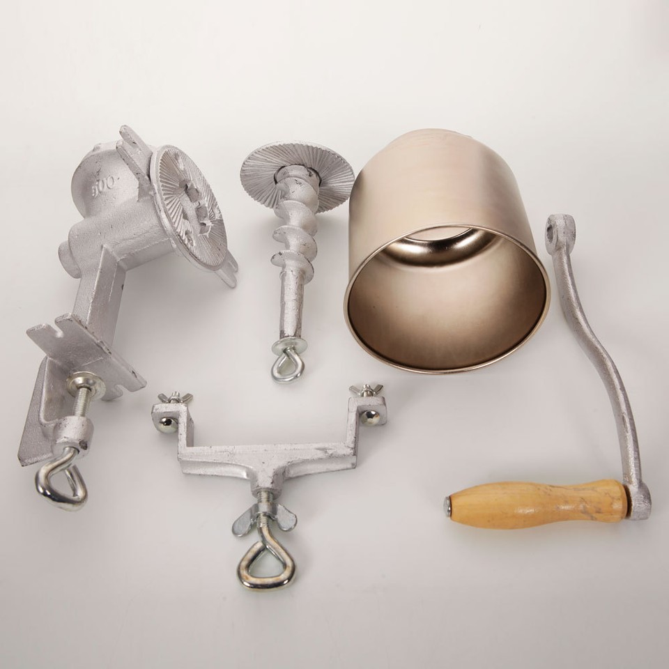Coffee Nut Mill Manual Cast Iron Grain Grinder – Hand Crank Corn Mill, Table Clamp For Grinding Wheat, Nuts, Coffee & More Cast Iron Corn Mill Coffee Nut Mill Manual Cast Iron Grain Grinder – Hand Crank Corn Mill, Table Clamp For Grinding Wheat, Nuts, Coffee & More Cast Iron Corn Mill