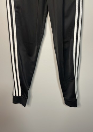 Adidas Black And White Track Pants Joggers Girls Medium - Picture 4 of 7