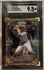 2022 Panini Prizm #40 Julio Rodriguez Snake Skin RC #’d 21/50