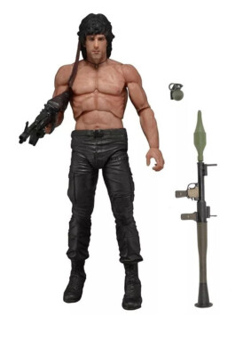 NECA John Rambo First Blood Part II Action Figure 18cm Officially
