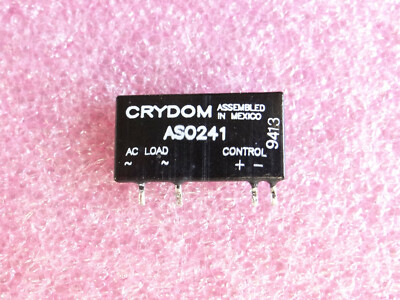 ASO241 SSR Elektronisches Relais CRYDOM  OUT 240VAC 1,5A IN 4-10V/DC Arduino