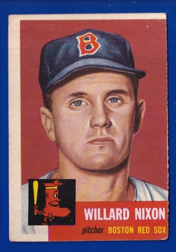 Willard Nixon #30 1953 Topps card