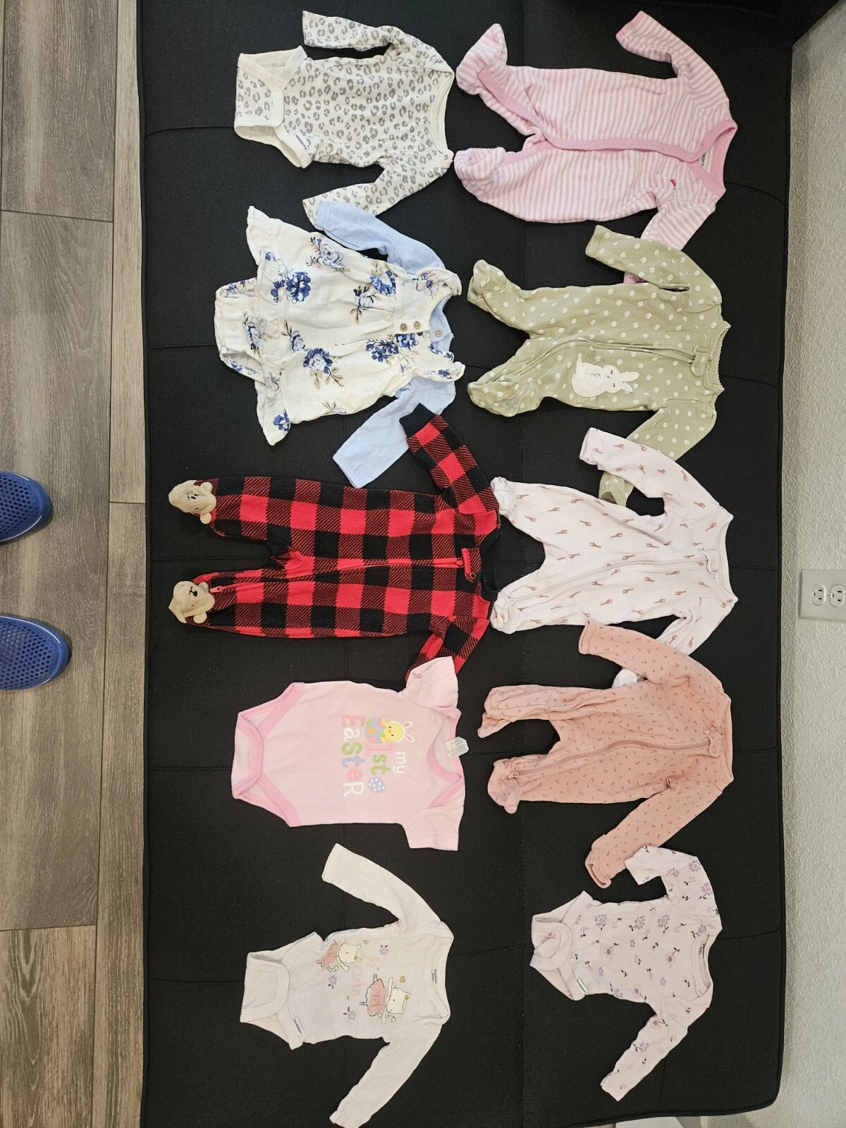 Newborn girl clothes bundle