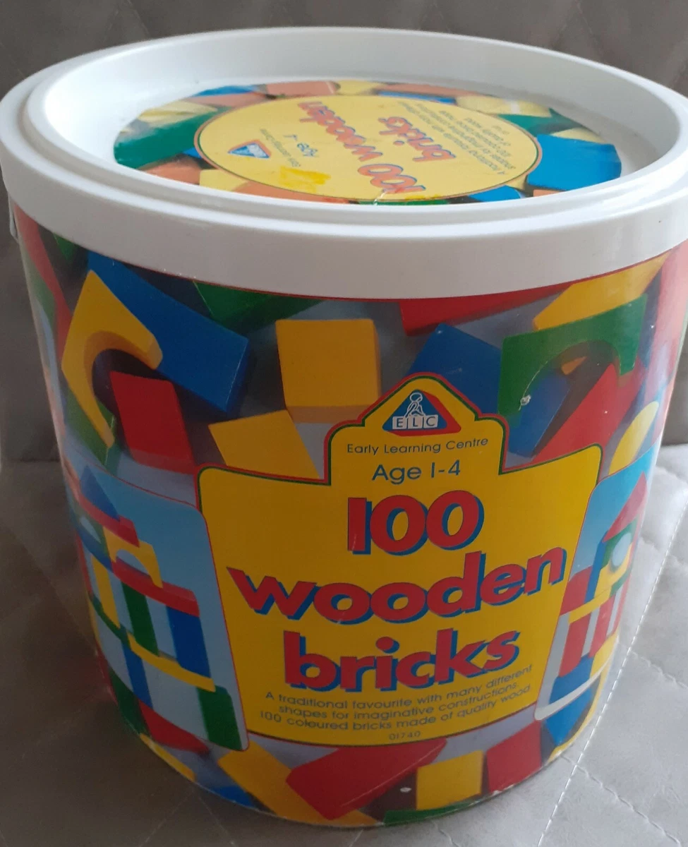 Elc hotsell wooden bricks
