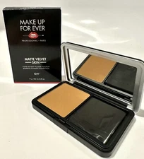 MAKE UP FOR EVER MATTE VELVET SKIN COMPACT BLURRING POWDER FOUNDATION Y505 NIB