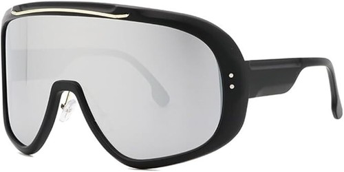 Occhiali da sole Gafas de Sol Lentes de Moda blu rosa rosso lenti oro retrò moda nuovi - Foto 18 di 20