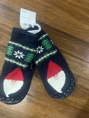 Hanna Andersson Slipper Moccasin Infant Baby 2-4 Sz 2-12 Months