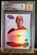2003 Bowmans Best Dan Haren Rookie Auto BGS 10 Auto
