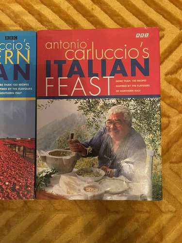Antonio Carluccio Kochbuch-Paket x 2 Kochrezeptbücher Portofrei (SU7) - Bild 3 von 5