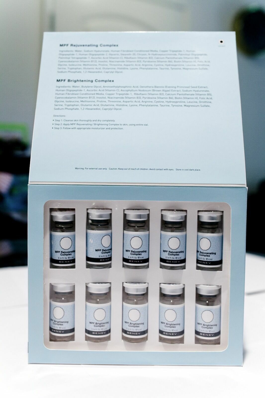 BENEV(ベネブ) レジュビネーティング 成長因子 グロスファクター5本セット