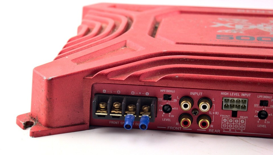 Sony XPLOD XM504Z 4/3 Channel Car Power Amplifier Subwoofer Amp