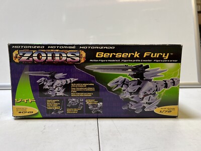 中古Berzerk 1/6スケールレプリカアーケード機械 2001 Hasbro ZOIDS Berserk Fury #049 motorized action figure model