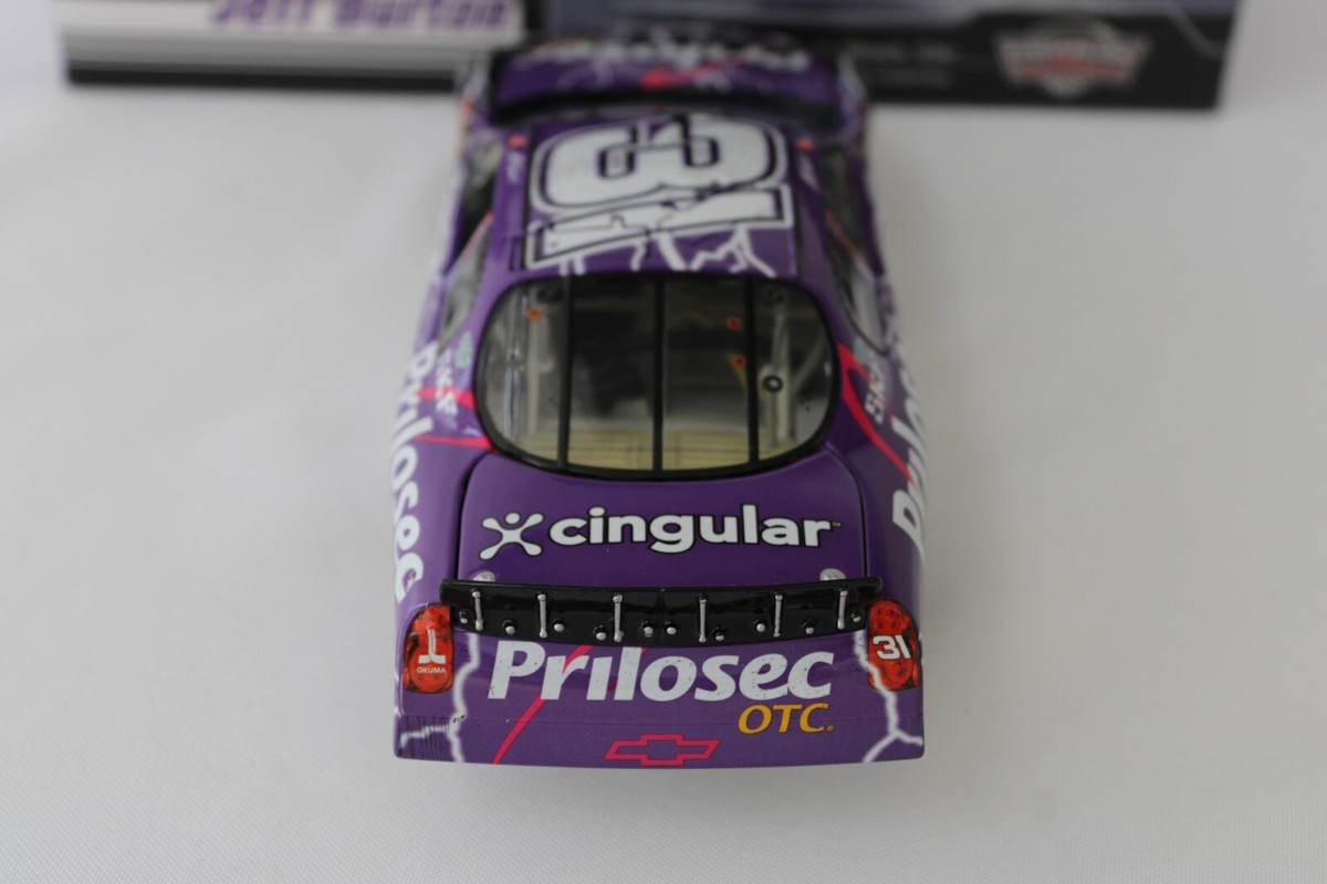 JEFF BURTON 2007 ACTION #31 TEXAS RACE WIN PRILOSEC OTC PURPLE
