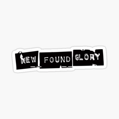 New Found Glory, NFG Vinyl Die Cut Sticker