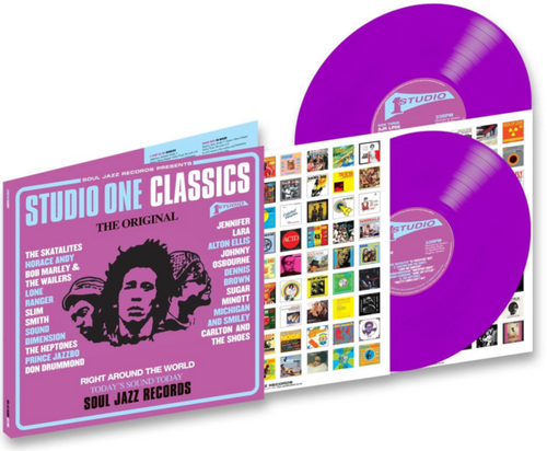 Artisti Vari Studio One Classics Doppio Vinile Lp Colorato Viola Nuovo Sigillato