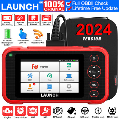 2024 Launch CRP129I Profi KFZ Diagnosegerät Auto OBD2 Scanner TPMS EPB SAS ABS
