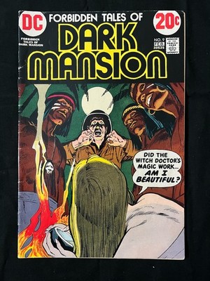 Forbidden Tales of Dark Mansion #9 (1973)   Neal Adams Cover, DC Bronze Horror