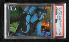 2021 Chrome Star Wars Galaxy Prism Refractor 53/75 Doug Cowan Aayla Secura 07qw