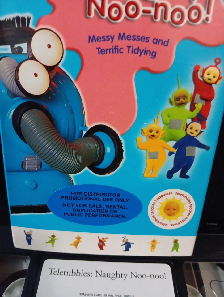 Teletubbies Naughty Noo Noo VHS 2005 PBS Kids Rare Promo EXCELLENT TESTED FAST S - Image 3 of 4